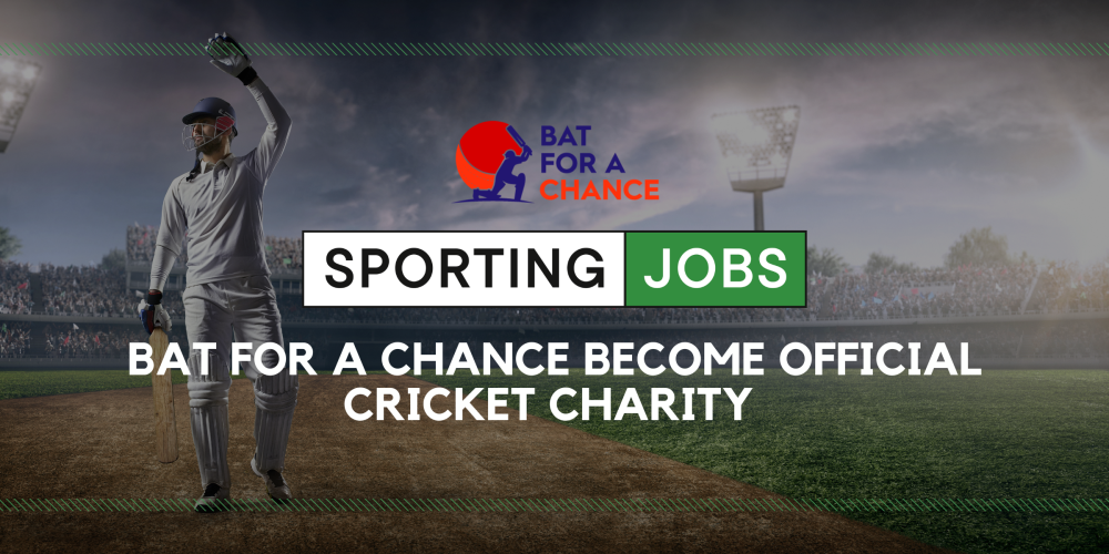  Sporting Jobs announces Bat for a Chance as Official Cricket Charity